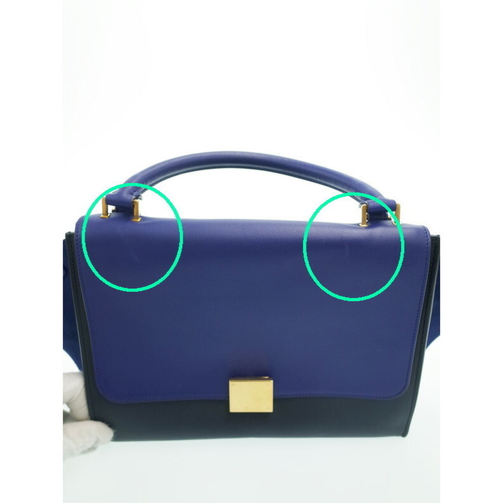 Celine Trapeze Tricolor Handbag Shoulder Bag - Picture 5 of 9
